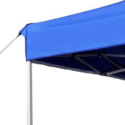 Partytent professioneel inklapbaar 4,5x3 m aluminium blauw