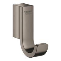 Grohe Selection Haak 1,5x4,4x5,2 cm Hard Graphite Geborsteld - thumbnail