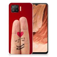 OPPO A73 4G Silicone Back Cover Liefde - Origineel Romantisch Cadeau - thumbnail