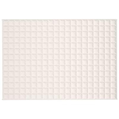 Verzwaringsdeken 135x200 cm 10 kg stof lichtcrmekleurig