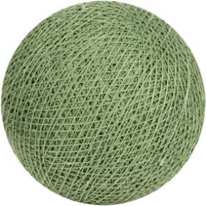 25 losse Cotton Ball's (Sage Groen)