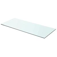 VidaXL Wandschap transparant 70x30 cm glas - thumbnail