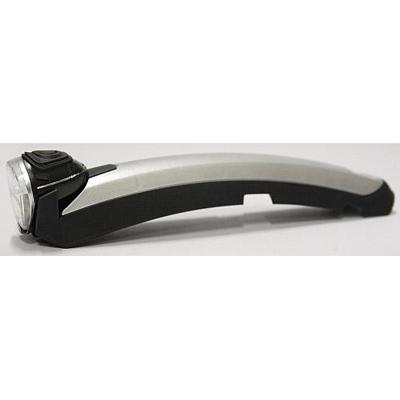 Gazelle Koplamp fenderlight v2 naafdynamo - zilver/zwart