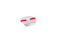 Pyrex schaal met deksel 1l 20x17x6cm - thumbnail