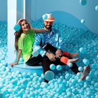 Party shirt turquoise - thumbnail