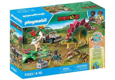 Playmobil dinos onderzoeksstation met dinosaurussen - 71523