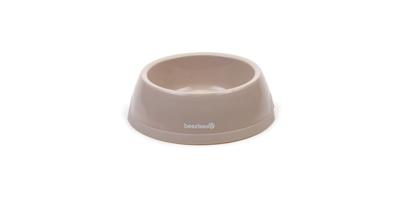 Hondenvoerbak kunststof beige 16 cm Hondenvoerbak kunststof beige 16 cm