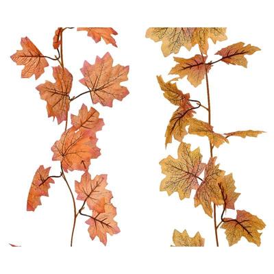 Guirlande herfstbladeren L175cm