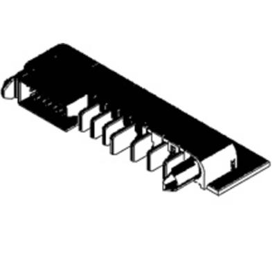 Molex 46437-1084 Male header, inbouw (standaard) Inhoud: 1 stuk(s) Tray