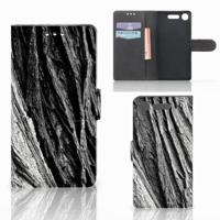 Book Style Case Sony Xperia XZ1 Boomschors Grijs - thumbnail