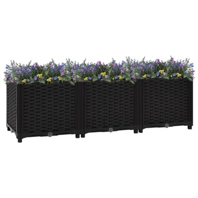 VidaXL Plantenbak verhoogd 120x40x38 cm polypropyleen VidaXL Plantenbak verhoogd 120x40x38 cm polypropyleen