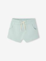 Fleece bermuda voor babyjongens grijsblauw - thumbnail