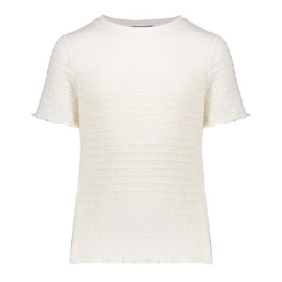 Geisha zomer top meisjes - fancy square - off wit