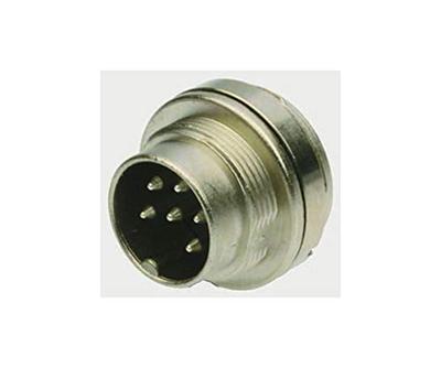 binder 09-0123-00-06 Ronde connector Flensstekker Totaal aantal polen: 6 Serie (ronde connectoren): 723 1 stuk(s)