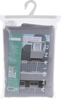 Ambiance balkondoek polyester 76x445cm lichtgrijs - thumbnail