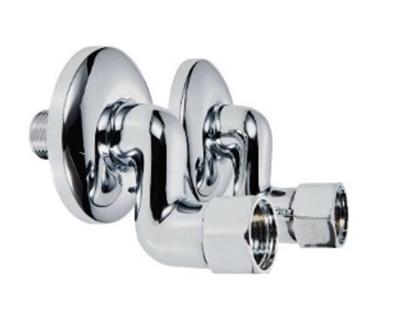 Kirchhoff Haakstroomaansluiting, 1/2"ET x 3/4"IT, 30 mm, met rozet (2x) - 986266355