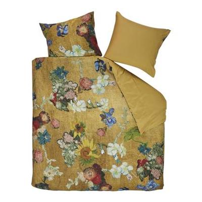Beddinghouse Beddinghouse x Van Gogh Museum Partout des Fleurs - Gold 200x200/220 cm
