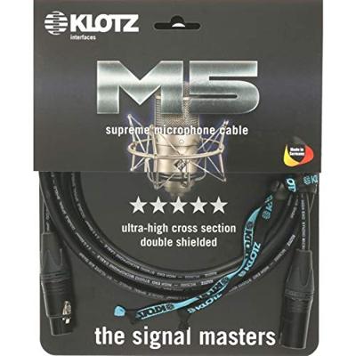 Klotz M5FM01 XLR-kabel 3P 1 meter