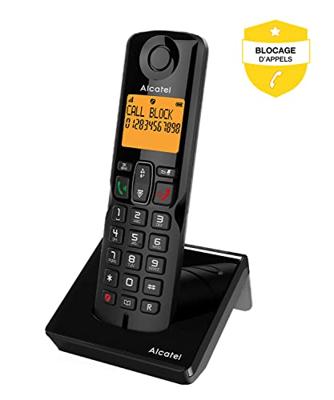 Draadloze telefoon Alcatel S280 Zwart