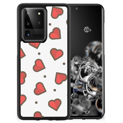 Samsung Galaxy S20 Ultra Bumper Case Hearts Samsung Galaxy S20 Ultra Bumper Case Hearts