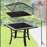 Vuurschaal 76 x 76 cm Mozaïek Runedak - thumbnail