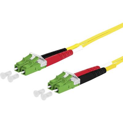 Metz Connect 151P1JAJA10E Glasvezel Optische vezel Aansluitkabel 1.00 m Geel [2x LC-stekker - 2x LC-stekker] 9/125 µ Singlemode OS2