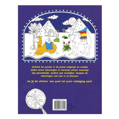 Van punt tot punt kleur- en tekenpret