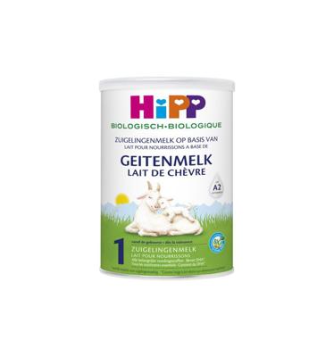 1 Biologische zuigelingenmelk op basis van geitenm 400 Gram