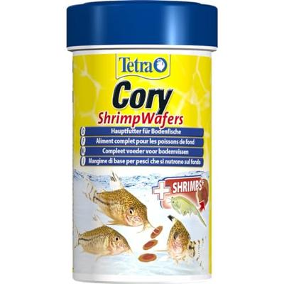 Tetra Cory Shrimp Wafers 250ml - Omega-3 Rijke Bodemvissen Voeding voor Gezondheid & Vitaliteit