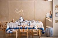 Pip Studio Vaas Metaal Blue Bird Blauw 30cm - thumbnail