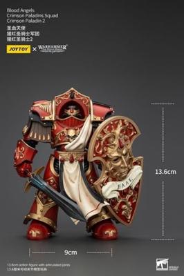 Warhammer The Horus Heresy Action Figure 1/18 Blood Angels Crimson Paladins Squad Crimson Paladin 2 14 cm