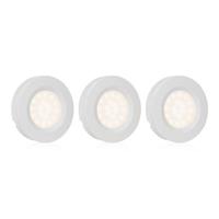 Smartwares Set van 3 LED spotjes met zwaaisensor - Dimbaar - Zelfklevend - Wit - thumbnail