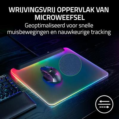 Razer Firefly V2 Pro Gaming Muismat Zwart Razer Firefly V2 Pro Gaming Muismat Zwart