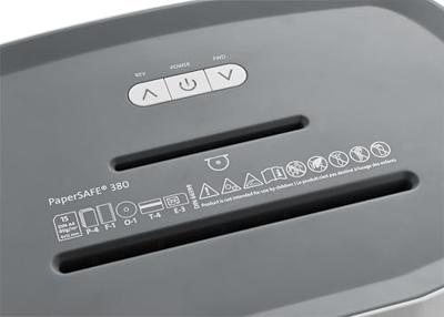 Dahle PS 380 Papierversnipperaar 15 vellen Cross cut 4 x 12 mm P-4 25 l Ook geschikt voor Nietjes, Creditcards, Paperclips, CDs, DVDs