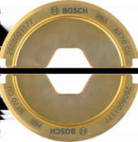 Bosch Accessoires PRO Krimpmatrijs | NF70 CU | 70 mm | Koper - 2608001177 - thumbnail