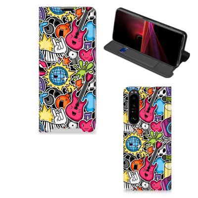 Sony Xperia 1 III Hippe | Standcase | Punk Rock Sony Xperia 1 III Hippe | Standcase | Punk Rock
