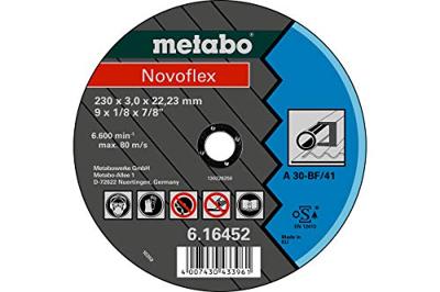 Metabo 616477000 Doorslijpschijf gebogen 230 mm 25 stuk(s) Metaal