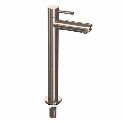 INK - Fonteinkraan Koudwater Staand Hoog Model - Br. Nickel