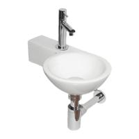 Best Design Fonteinset Step One Pack Kraangat Links Rond 38X23X9 cm - thumbnail