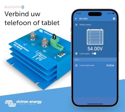 Victron Energy Smart Battery Protect 48V-100A BPR110048000 Accuonderbreking Victron Energy Smart Battery Protect 48V-100A BPR110048000 Accuonderbreking