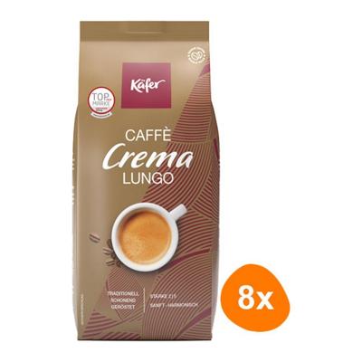 Käfer - Caffè Creme Lungo Bonen - 8x 1kg
