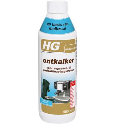 HG koffiemachine ontkalker melkzuur 0,5l