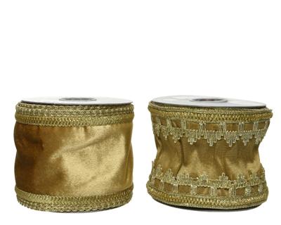 Lint pes l500b10h0,01 cm goud a2 Decoris - Decoris Lint pes l500b10h0,01 cm goud a2 Decoris - Decoris