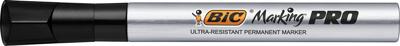 Bic markeerstift Marking Pro, beitelpunt, zwart