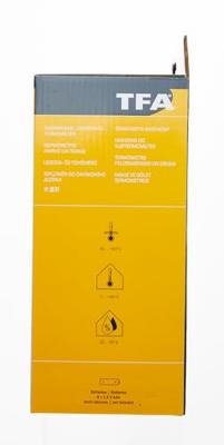TFA Dostmann VENICE Funk-Pool-Thermometer Zwembadthermometer Antraciet - thumbnail