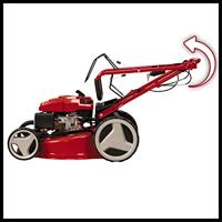 Einhell GC-PM 46 S HW-E Grasmaaier Benzine Instelbare maaihoogte, In hoogte verstelbare greep met klapfunctie Snijbreedte max. 46 cm - thumbnail