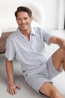 Badstoffen polo shortama Pastunette - thumbnail