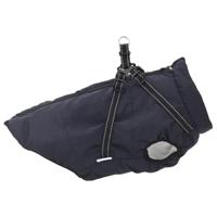 VidaXL Hondenjas met harnas waterdicht reflecterend marineblauw l44 - thumbnail