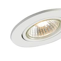 QAZQA Smart inbouwspot wit kantelbaar incl. wifi GU10 - Cisco - thumbnail