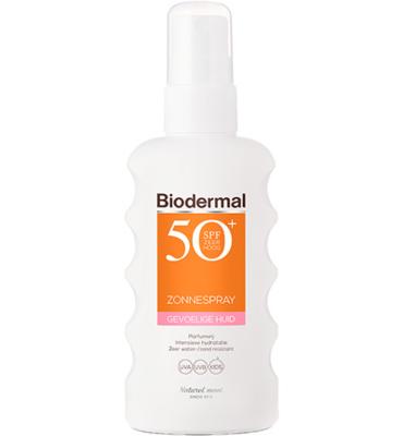 Biodermal SPF 50+ Zonnespray Gevoelige Huid